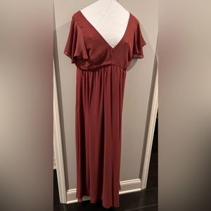 Birdy Grey size L Hannah Empire Dress Chiffon with Slit